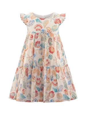 Foto van product happy girls Jurk crème / aqua / abrikoos / koraal
