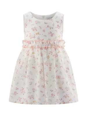 Foto van product happy girls Jurk crème / lichtblauw / geel / oudroze