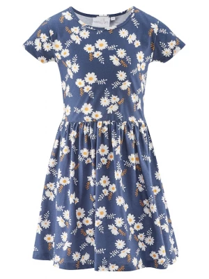 Foto van product happy girls Jurk donkerblauw / oranje / wit