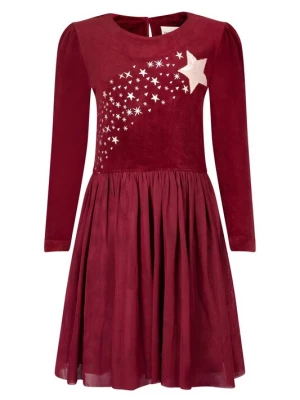 Foto van product happy girls Jurk donkerrood / wit