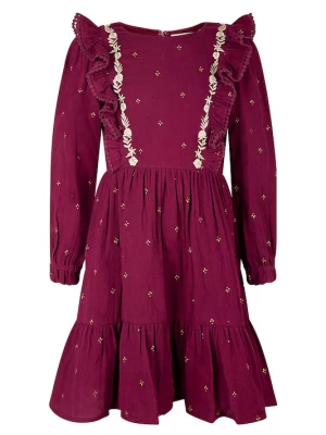 Foto van product happy girls Jurk donkerrood / wit