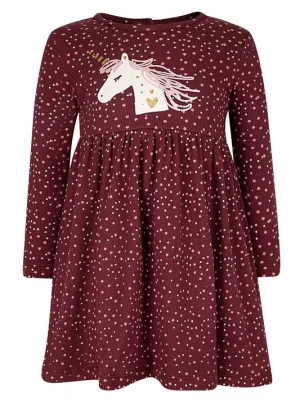 Foto van product happy girls Jurk gemengde kleuren / donkerrood