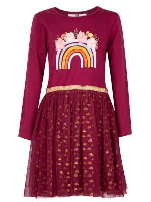 Foto van product happy girls Jurk gemengde kleuren / donkerrood