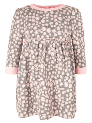 Foto van product happy girls Jurk grijs / pastelroze