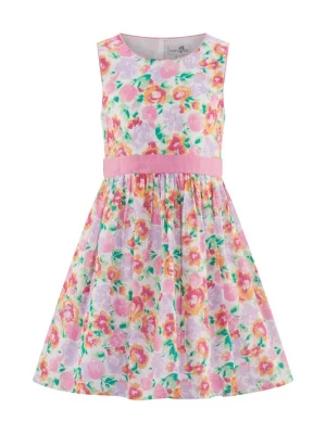 Foto van product happy girls Jurk groen / lichtlila / oranje / pink