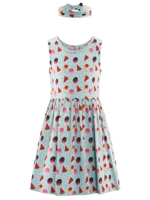Foto van product happy girls Jurk lichtblauw
