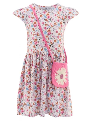 Foto van product happy girls Jurk lichtblauw / bruin / sering / pastelroze