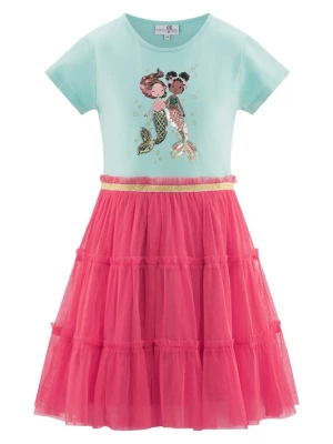 Foto van product happy girls Jurk lichtblauw / gemengde kleuren