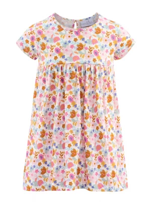 Foto van product happy girls Jurk lichtblauw / karamel / lichtroze / donkerroze