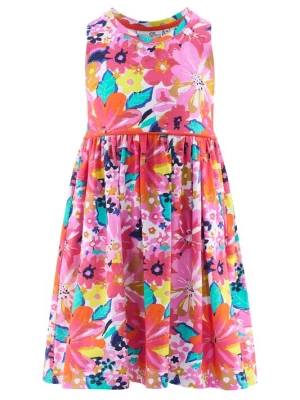 Foto van product happy girls Jurk lichtgeel / mintgroen / rosa / donkerroze