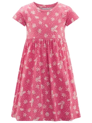 Foto van product happy girls Jurk lichtgeel / pitaja roze / wit