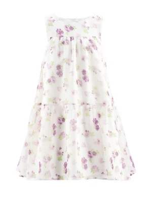 Foto van product happy girls Jurk lichtlila / wit