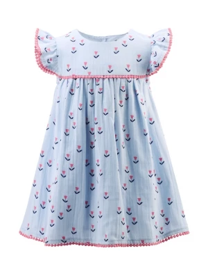 Foto van product happy girls Jurk marine / lichtblauw / pitaja roze