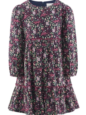 Foto van product happy girls Jurk nachtblauw / groen / sering / pink