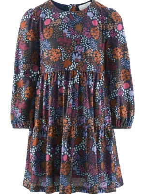Foto van product happy girls Jurk navy / bessen / mandarijn / wit