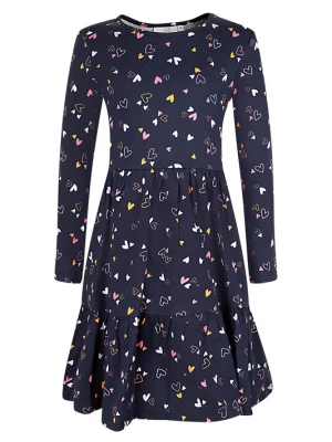 Foto van product happy girls Jurk navy / geel / pink / wit