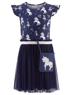 Foto van product happy girls Jurk navy / gemengde kleuren