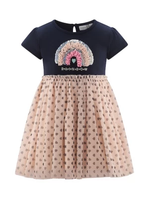 Foto van product happy girls Jurk navy / gemengde kleuren