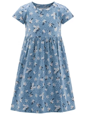 Foto van product happy girls Jurk navy / opaal / rosé / wit