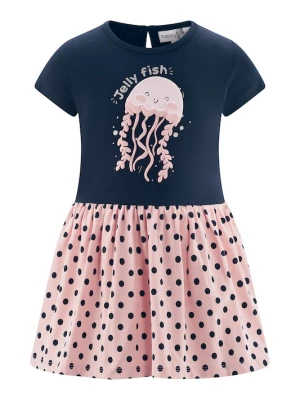 Foto van product happy girls Jurk navy / rosa