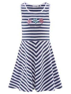 Foto van product happy girls Jurk navy / wit