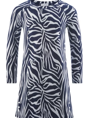 Foto van product happy girls Jurk navy / wit