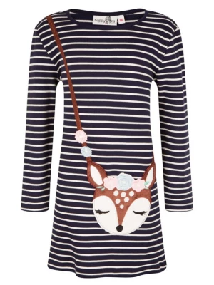 Foto van product happy girls Jurk navy / wit