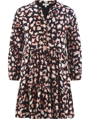 Foto van product happy girls Jurk nude / karmijnrood / zwart / wit