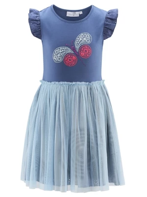 Foto van product happy girls Jurk opaal / donkerblauw / rood / zilver