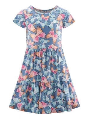 Foto van product happy girls Jurk opaal / lichtblauw / mandarijn / rosa