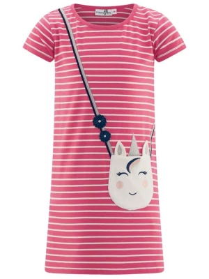 Foto van product happy girls Jurk rosa / wit