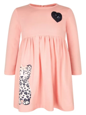 Foto van product happy girls Jurk rosa / zwart / wit