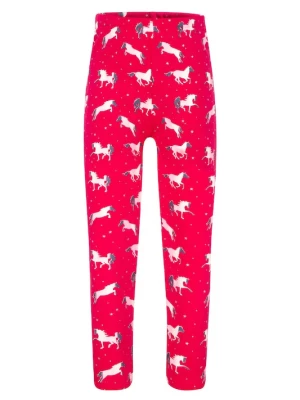 Foto van product happy girls Leggings antraciet / purper / pastelrood / wit