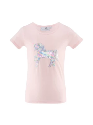 Foto van product happy girls Shirt rosé / zilver