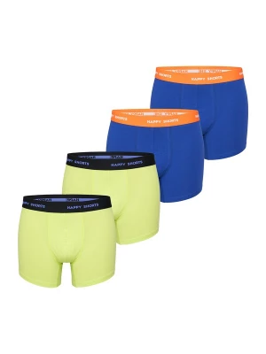 Foto van product Happy Shorts Boxershorts blauw / lichtgeel / oranje / offwhite