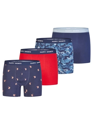 Foto van product Happy Shorts Boxershorts ' Christmas ' navy / rood