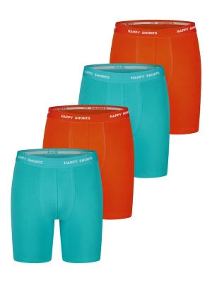 Foto van product Happy Shorts Boxershorts turquoise / oranje / wit