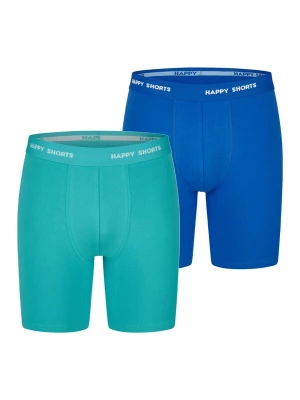 Foto van product Happy Shorts Boxershorts turquoise / royal blue / koningsblauw
