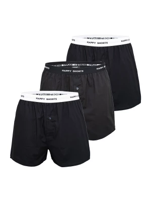 Foto van product Happy Shorts Boxershorts zwart / wit