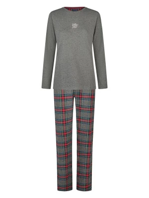 Foto van product Happy Shorts Pyjama 'Christmas' azuur / grijs / smaragd / rood