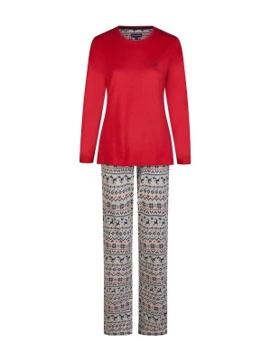 Foto van product Happy Shorts Pyjama ' XMAS ' blauw / grijs / rood