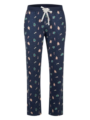 Foto van product Happy Shorts Pyjamabroek 'Christmas' ivoor / navy / groen