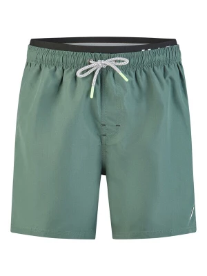 Foto van product Happy Shorts Zwemshorts 'Double Waistband' kaki