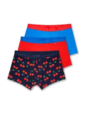 Foto van product Happy Socks Boxershorts blauw / groen / bloedrood / wit