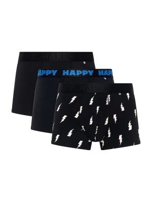 Foto van product Happy Socks Boxershorts navy / zwart / wit