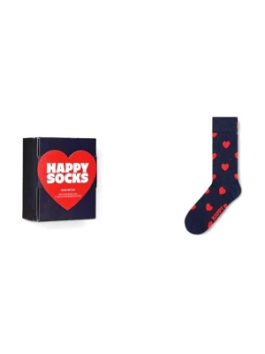 Foto van product Happy Socks Sokken '1-Pack Heart Sock Gift Set Navy' gemengde kleuren