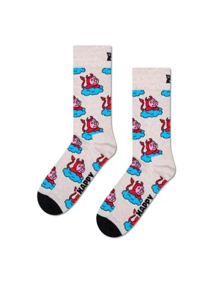 Foto van product Happy Socks Sokken 'Bad Pig Sock' grijs