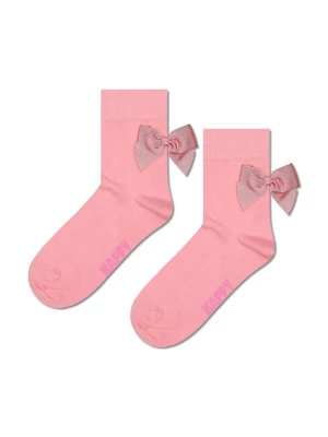 Foto van product Happy Socks Sokken 'Bow 1 / 2 Crew Socks <BR / ><BR / >' rosa