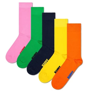 Foto van product Happy Socks Sokken donkerblauw / geel / groen / oranje / lichtroze