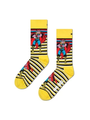 Foto van product Happy Socks Sokken 'Marvel Thor Sock' geel